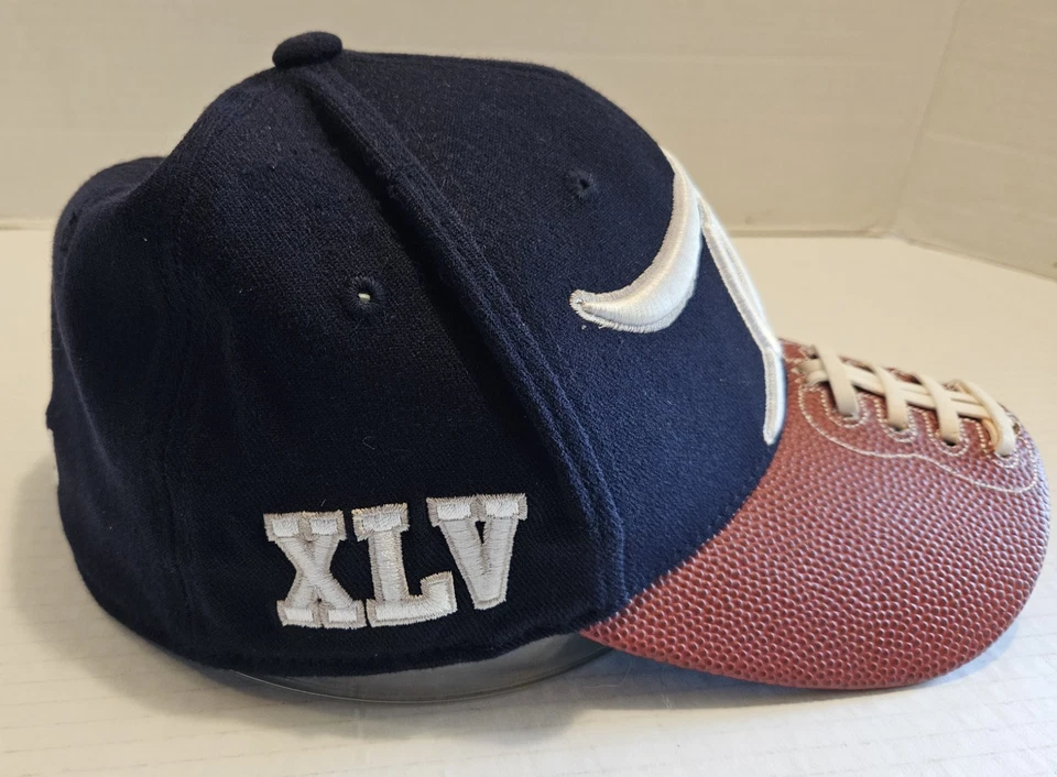 Super Bowl XLV Texas Dallas Stadium Top of the World Talla Única Piel de Cerdo Estilo Bill Foto 2 de 4