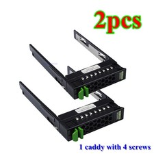 2pcs A3C40135103 RX200 RX300 RX350 S6 S7 S8 2.5" SAS/SATA HDD Drive Tray Caddy