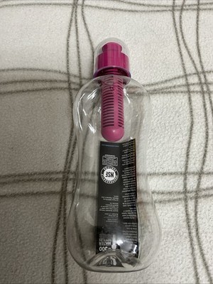 Bobble Trinkflasche mit Rose Purple Filter BPA frei 18,5 oz./ 550ml/ Neu