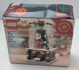 Lego Seasonal Santa Snowglobe 40223
