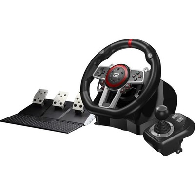 READY 2 GAMING Multi System Racing Wheel Pro Gaming Lenkrad Schwarz