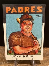 John Kruk- 2025 Topps Shoebox Treasures By Andy Friedman #12. San Diego Padres