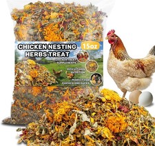 15oz Chicken Nesting Herbs - Dried Herbs for Laying Hens to Support Egg