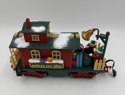 New Bright Holiday Express Animated Train  #387  Santa's Toy Shop Car