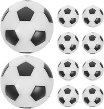 10 Pcs Foosball Table Replacement Balls, 22mm Mini Soccer Balls, Plastic, Multi-