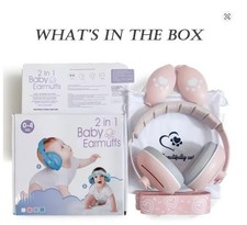 Baby Noise Protection Headphones Infant Hearing Protection Earmuffs Sleep Travel