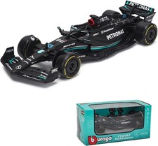 Burago Formula 1 F1 2023 63 George Russell Mercedes Diecast F1 W14 E 1/43