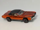 Vintage 1968 Hot Wheels Redline Custom Eldorado Orange White Interior US