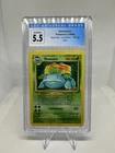 1999 Pokemon Base Set Venusaur Holo 15/102 CGC 5.5 Excellent +