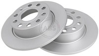 2X A.B.S. Bremsscheibe 17520 FüR Seat VW Skoda Audi