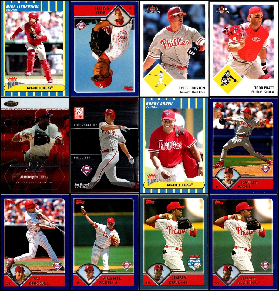 2003 Philadelphia Phillies (68) Card Lot - A REAL GEM – MAKE EVERY DAY SPECIAL! - Image 4 of 4