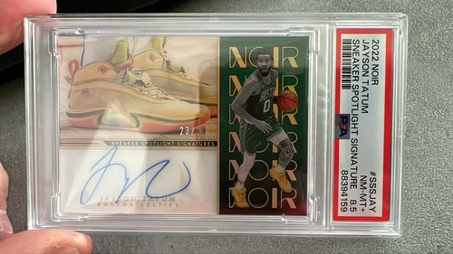 2022-2023 Jason Tatum Noir Sneakersy Spotlight Auto /99 - Zdjęcie 1 z 3