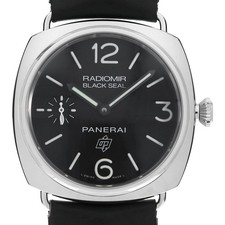 PANERAI Radiomir black seal logo PAM00380 R number second hand mens