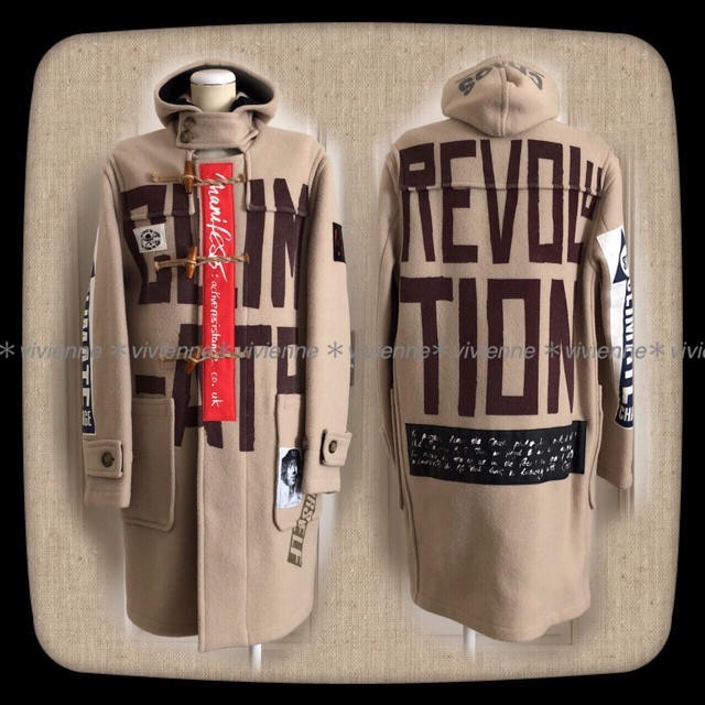 Vivienne Westwood Monty Duffle Coat Women Size S Cream Color Rare