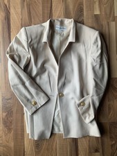 Christian Dior Women's Size 16 Pink 2-Piece Blazer and Skirt Suit