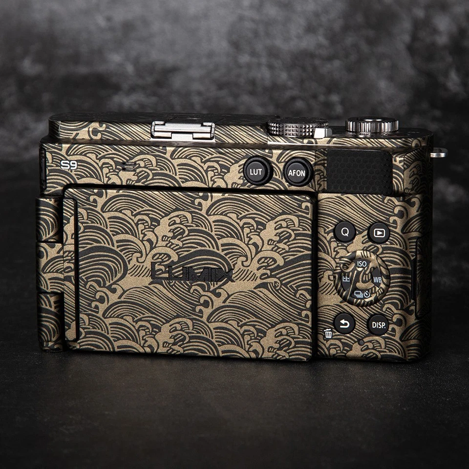 Recubrimiento de calcomanías para cámara Panasonic Lumix S9 pegatina envoltura de vinilo película capa S 9 Foto 2 de 4