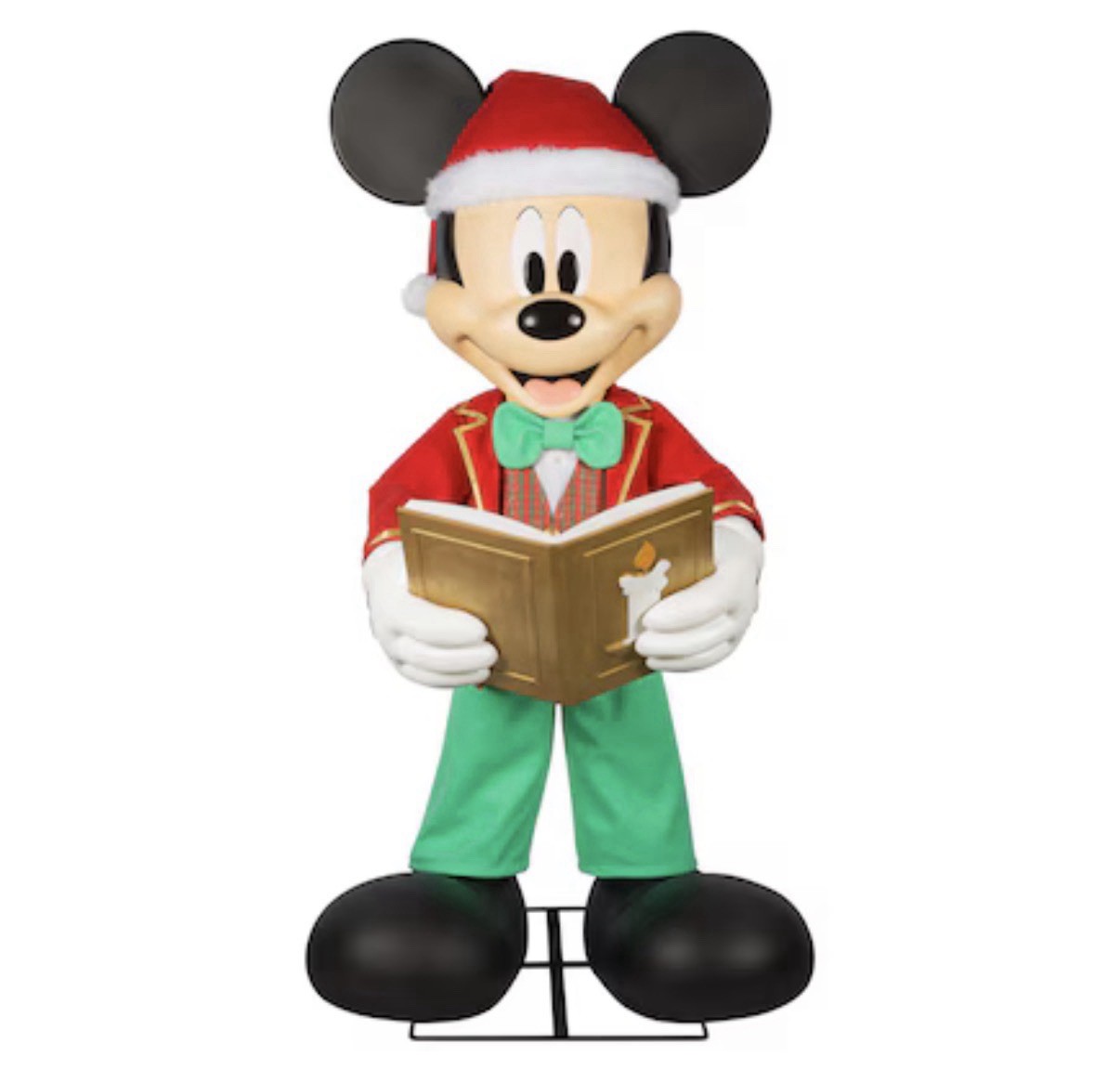 Disney 6.75-ft Lifesize Mickey Mouse Musical Animatronic Christmas Holiday Light