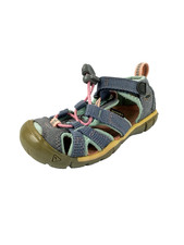 Girls Toddler KEEN Newport H2 Kids Sandals Size 8 Gray Pink Waterproof