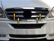 Front Grille Chrome Cover For Sprinter W906 4PCS 2006-2013