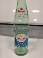 Dr Pepper Dietetic ACL Soda Bottle 12 Oz