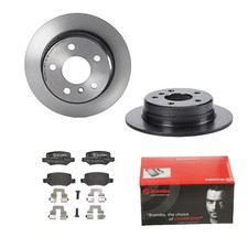 BREMBO BREMSSCHEIBEN Ø258MM + BREMSBELÄGE HINTEN FÜR MERCEDES-BENZ A-KLASSE 