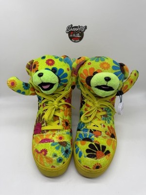 Adidas Originals x Jeremy Scott JS Teddy Bear Flower Power G61076 Men s Size 10