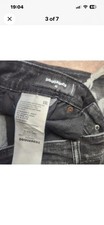 Jeans denim nero invecchiato Dsquared2 Tidy Biker W30