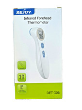 SEJOY INFRARED FOREHEAD THERMOMETER - Model DET- 306 With Batteries