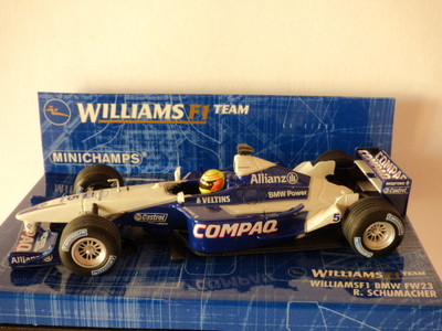 Williams BMW Fw23 2001 R. Schumacher MINICHAMPS 400010005 for sale 