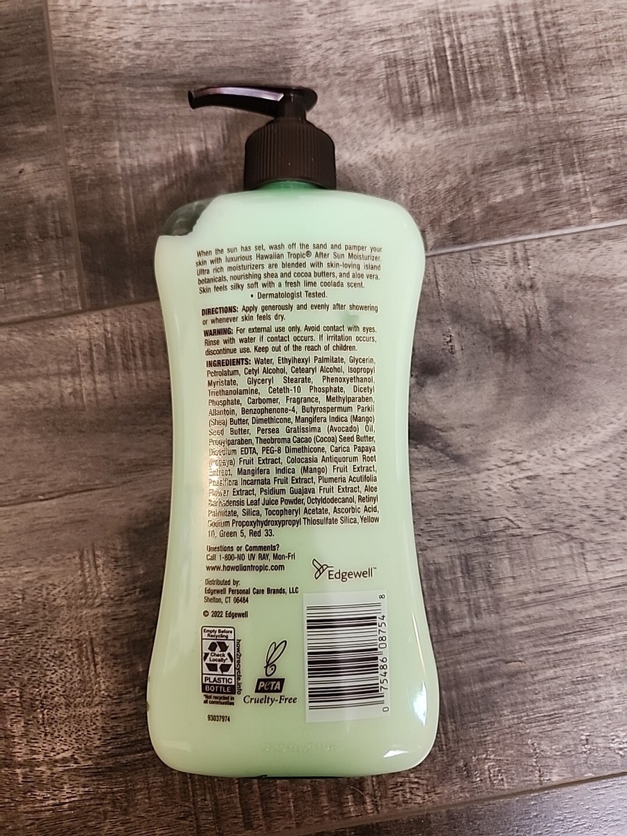 Hawaiian Tropic Lime Coolada After Sun Moisturizer - 16oz