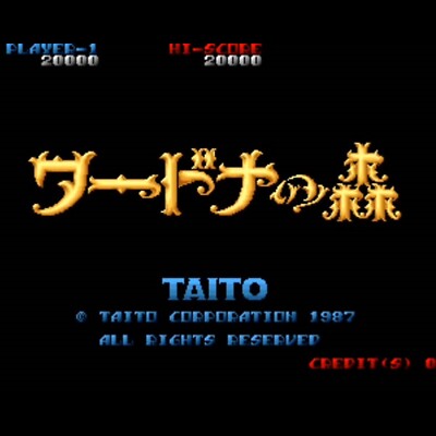 Gebraucht Wardner No Mori Taito 1987 System Jamma Arcade PCB P. C. Bord RPG Game
