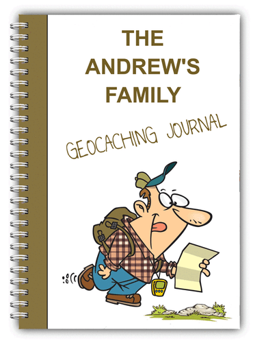 NOTAS DE GEOCACHING PERSONALIZADAS DIARIO DE REGISTRO A5 ENCUADERNADO 100 PÁGINAS REGALO - Imagen 5 de 10