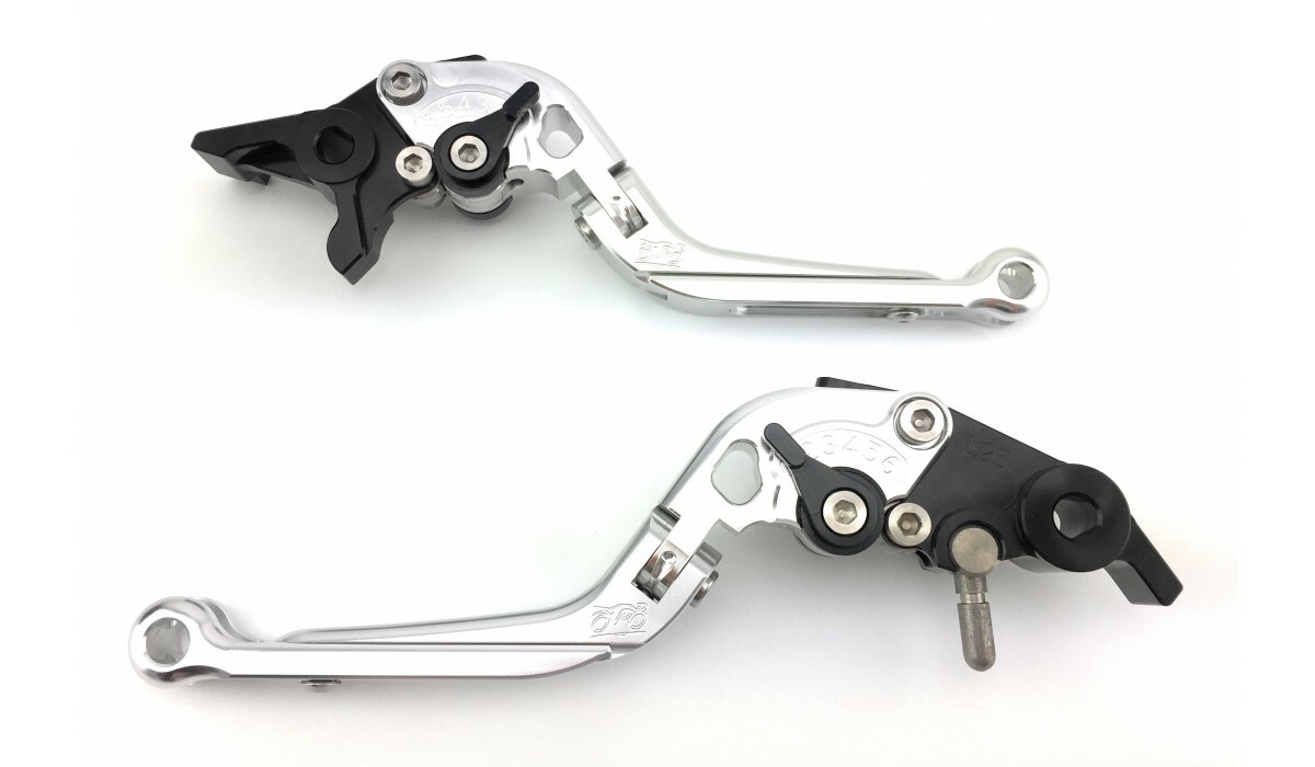 Leviers d'embrayage de frein KAWASAKI ZZR 600 1990 1991 1992 1993 argent