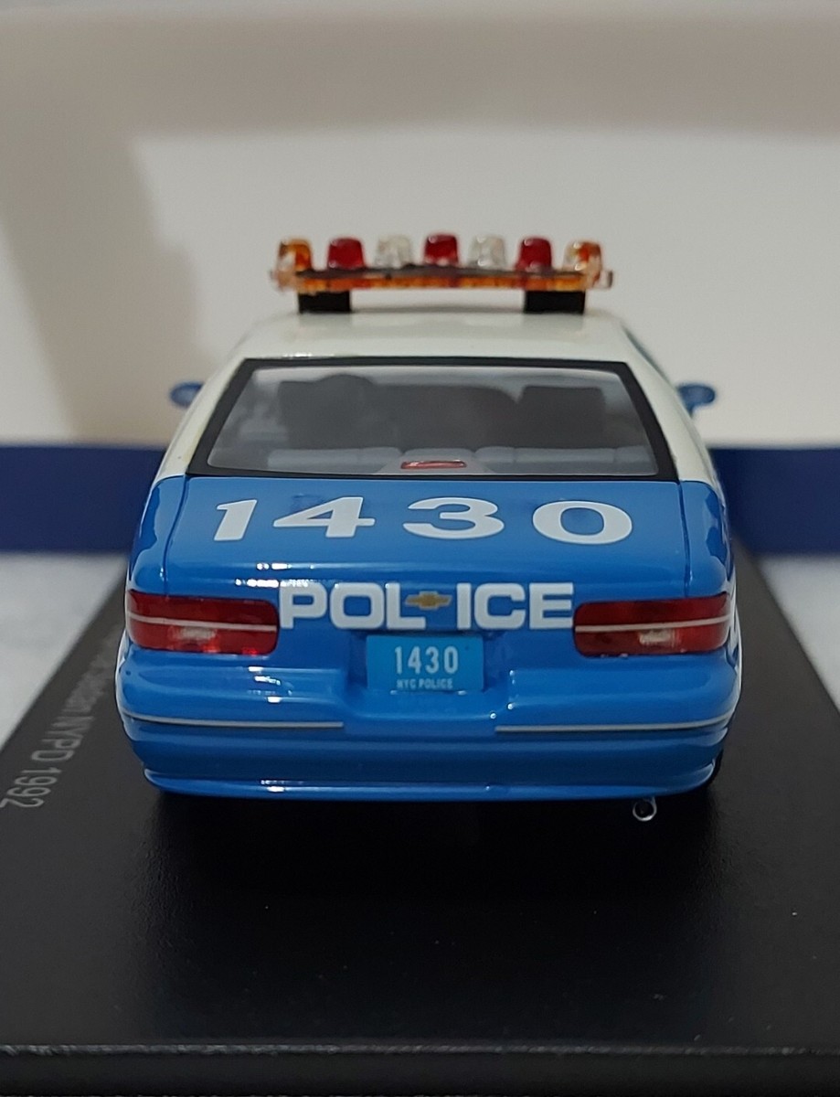 Chevrolet Caprice Sedan 1992 NY Police Department NYPD 1:43 BoS
