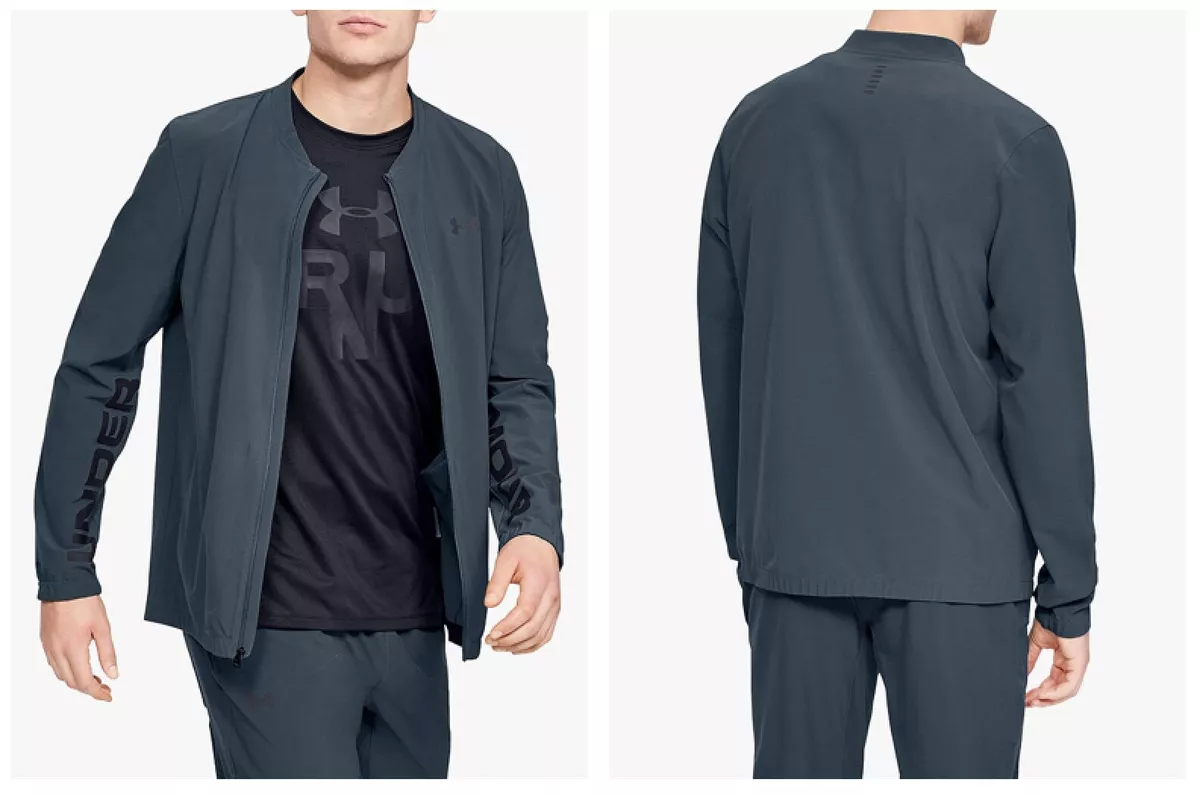 Under armour men's storm launch jacket deals