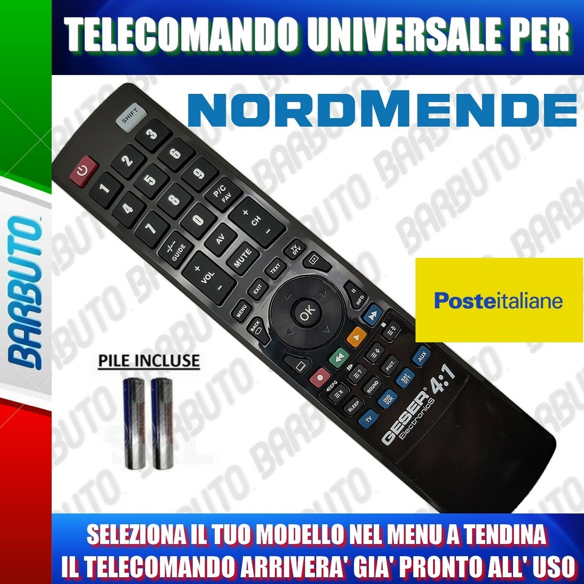 TELECOMANDO NORDMENDE CLICCA IL TUO MODELLO LO RICEVERAI GIA - Foto 3