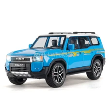 1:24 Diecast Vehicle for Toyota Land Cruiser Prado LC250 Model Car Toy Kids Gift