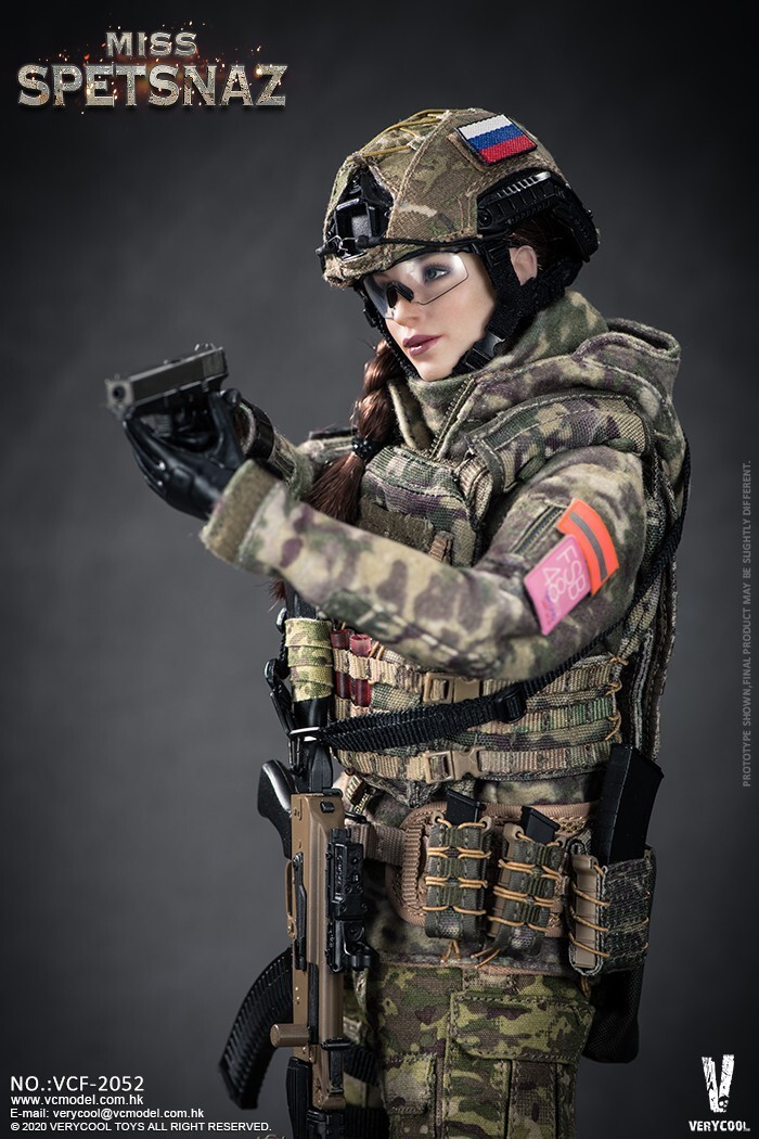 Verycool 1/6 VCF-2052 Miss SPETSNAZ Russian Female Soldier Action