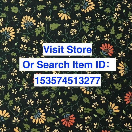 Paisley Floral Patchwork Multicolour Sewing Quilting Fabric New FQ - Picture 3 of 3