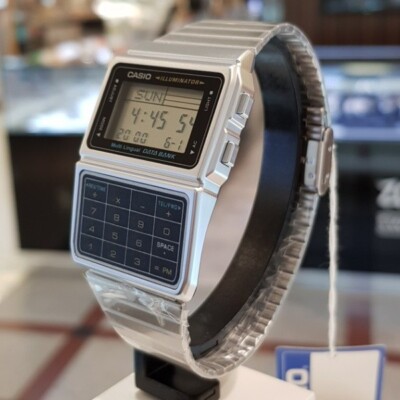 CASIO DBC-611-1DF Unisex Vintage Retro Digital metal band Watch