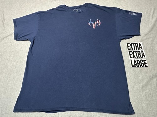 BUCK WEAR Hombre Talla 2XL - EXTRA EXTRA GRANDE - Azul - EE. UU. Bandera - BUCK WEAR - Imagen 2 de 24
