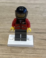 Lego Minifigure From 7993-1 City Service Station TWN060 Motorcycle Rider