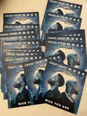 Craig David Signed - Who You Are Signed Cd (Featuring MNEK) In Stock