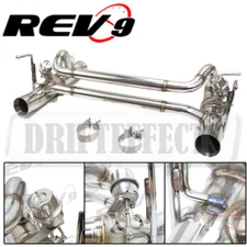 FOR FERRARI 488 GTB/SPIDER 15-20 REV9 FLOWMAXX RACE SPEC AXLE-BACK DUAL EXHAUST