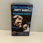 Magnum Force (VHS, 1990) w/ watermark, Clint Eastwood, 1973, Warner Bros, SEALED
