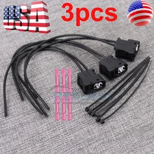 3pcs Connector Plug Harness Pigtail For 90919-02205 90919-02216 Ignition Coil US