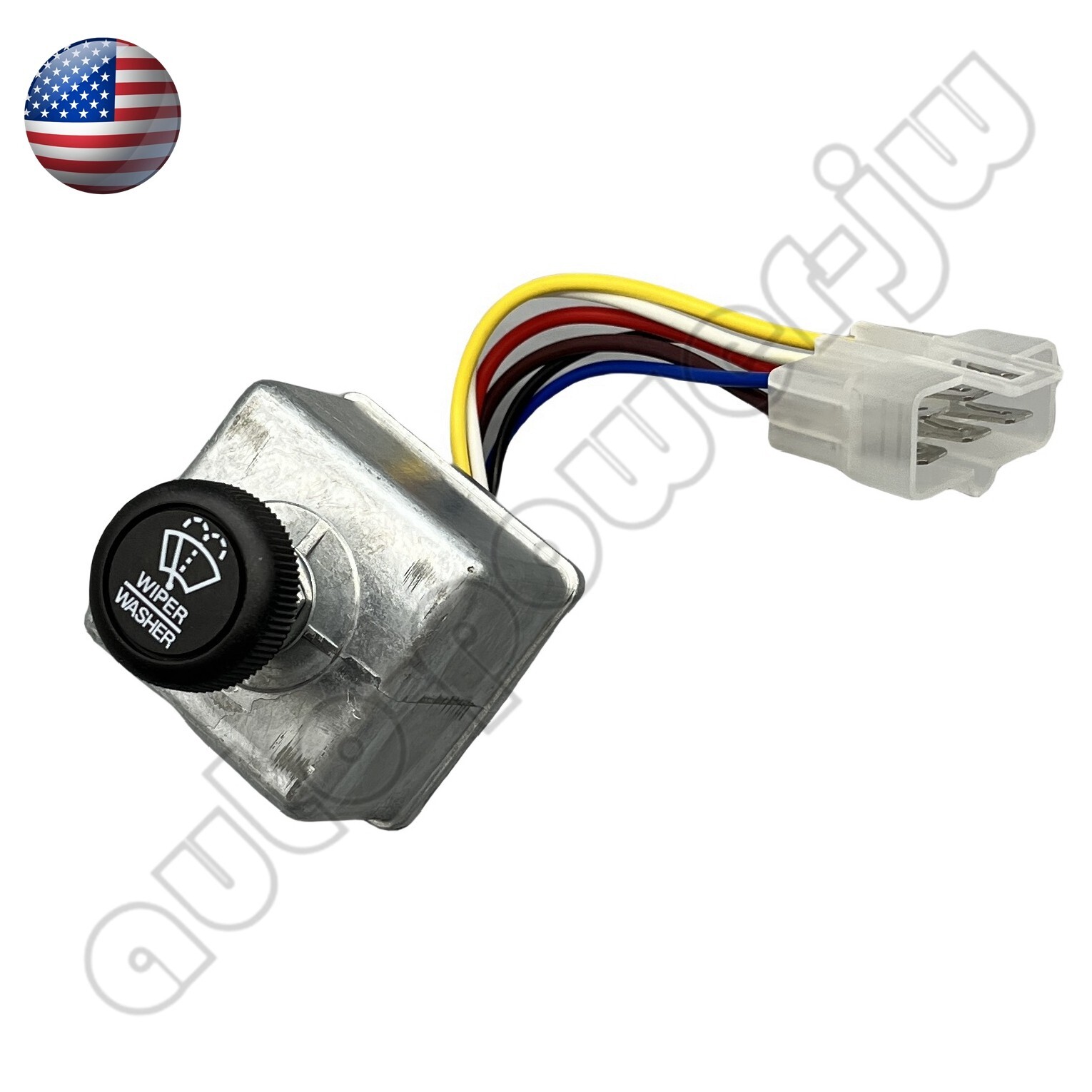 For Kenworth T300, T600, T800 W900 6 Lead Knob Windshield Wiper Control