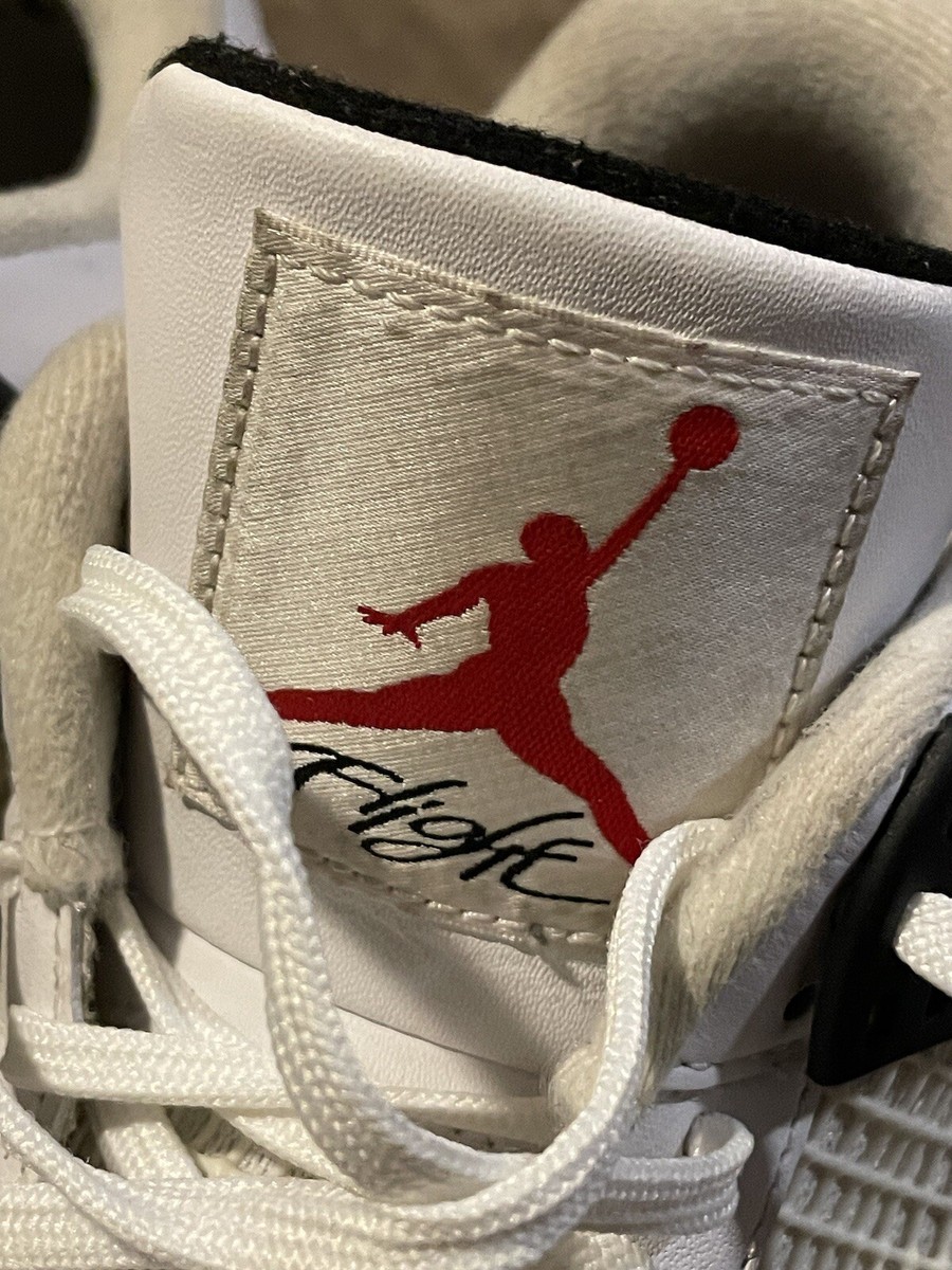 Nike Air Jordan 4 Retro OG White Cement Men's Size 11.5 Nike Air Jordan 4 Retro OG White Cement Men's Size 11.5