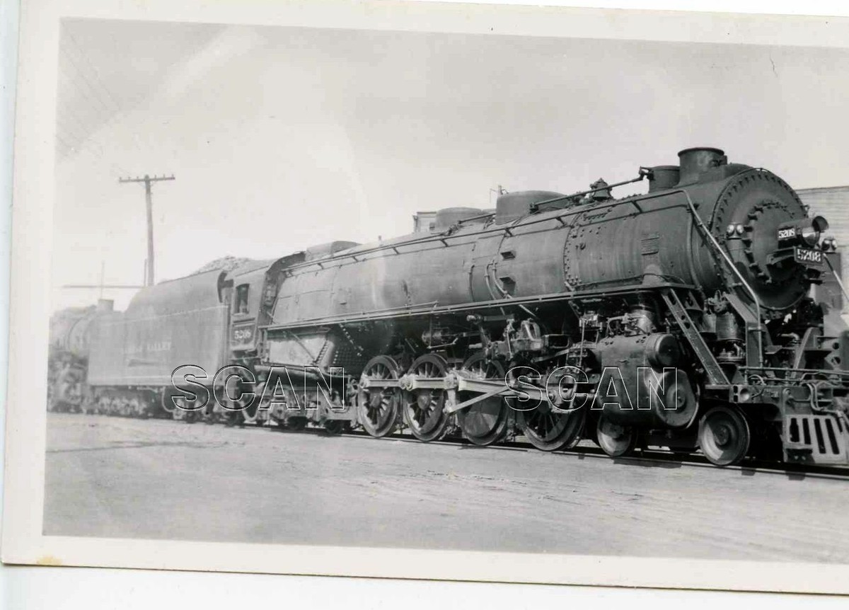 9G826 RP 1940s LEHIGH VALLEY RAILROAD 4-8-4 LOCO #5208 | eBay