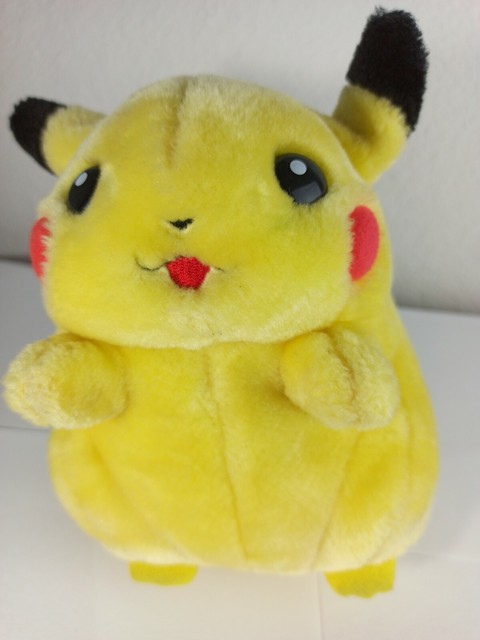 1998 Nintendo Pokemon I Choose You Pikachu Electronic Talking Plush Doll Works for sale online
